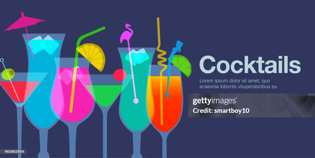Cocktail drinks
