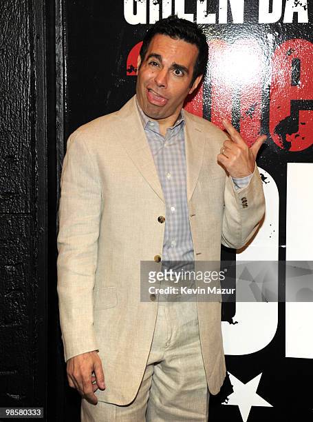 Mario Cantone attends the opening of "American Idiot" on Broadway at the St. James Theatre on April 20, 2010 in New York City.