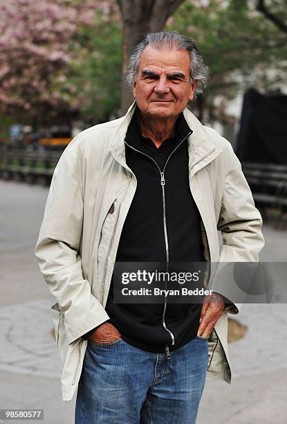 Photographer Patrick Demarchelier attends the Vanity Fair party before the 2010 Tribeca Film Festival at the New York State Supreme Court on April...