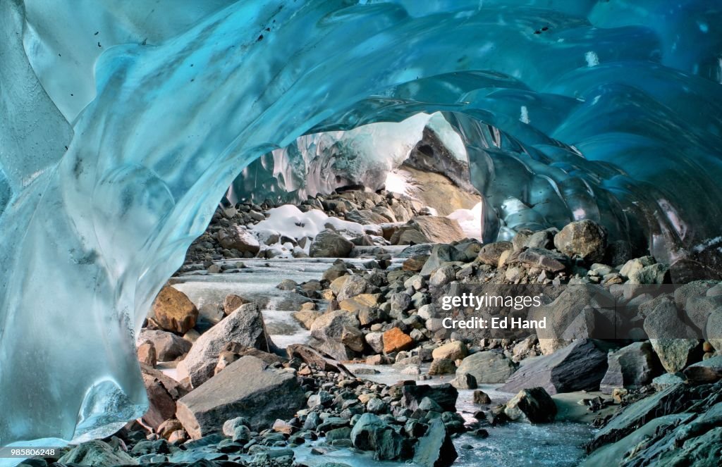 Mendenhall Glacier Cave
