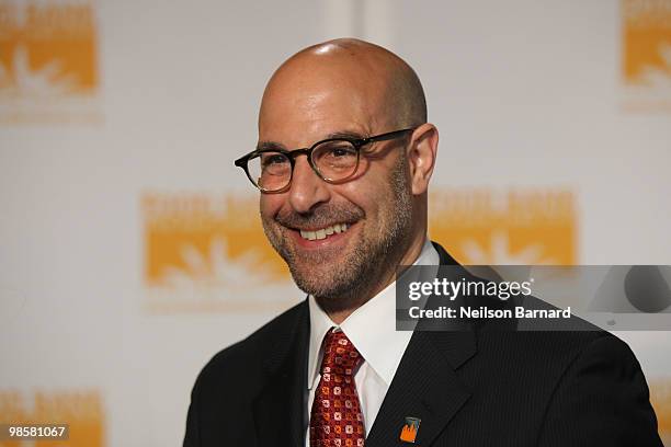 Actor and host Stanley Tucci attends the 8th Annual Can-Do Awards Dinner at Pier Sixty at Chelsea Piers on April 20, 2010 in New York City.