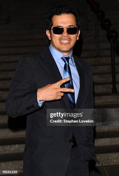 Actor John Leguizamo attends the Vanity Fair Party during the 9th Annual Tribeca Film Festival at the New York State Supreme Court on April 20, 2010...