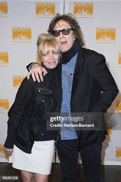 Pati Rock and photographer Mick Rock attend the 8th Annual Can-Do Awards Dinner at Pier Sixty at Chelsea Piers on April 20, 2010 in New York City.