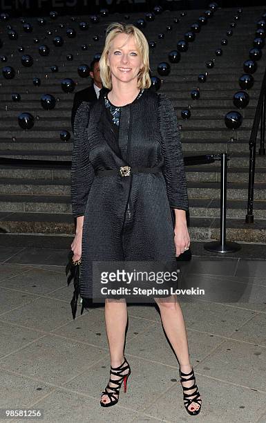 Editor-in-chief of Allure magazine Linda Wells attends the Vanity Fair Party during the 9th Annual Tribeca Film Festival at the New York State...