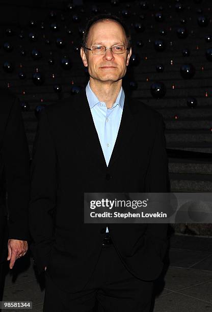 Actor David Hyde Pierce attends the Vanity Fair Party during the 9th Annual Tribeca Film Festival at the New York State Supreme Court on April 20,...