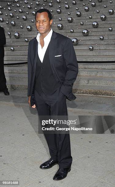 Geoffrey Fletcher arrives at New York State Supreme Court for the Vanity Fair Party during the 2010 Tribeca Film Festival on April 20, 2010 in New...