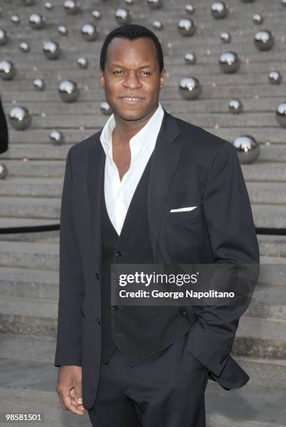 Geoffrey Fletcher arrives at New York State Supreme Court for the Vanity Fair Party during the 2010 Tribeca Film Festival on April 20, 2010 in New...