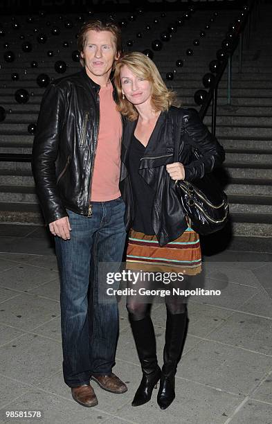 Denis Leary and Ann Leary arrive at New York State Supreme Court for the Vanity Fair Party during the 2010 Tribeca Film Festival on April 20, 2010 in...