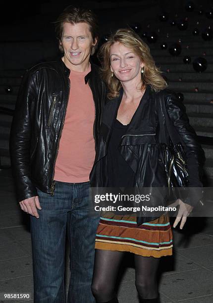 Denis Leary and Ann Leary arrive at New York State Supreme Court for the Vanity Fair Party during the 2010 Tribeca Film Festival on April 20, 2010 in...