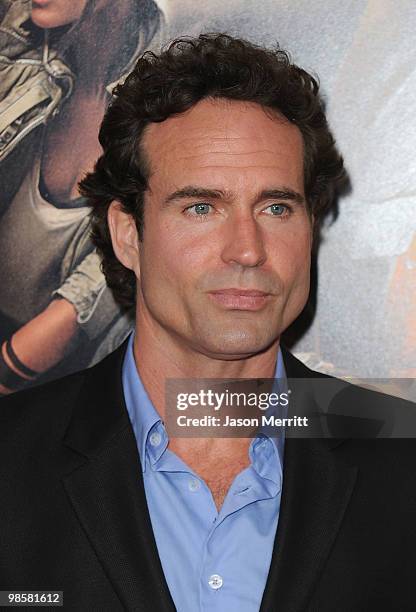 Actor Jason Patric arrives at "The Losers" Premiere at Grauman's Chinese Theatre on April 20, 2010 in Hollywood, California.