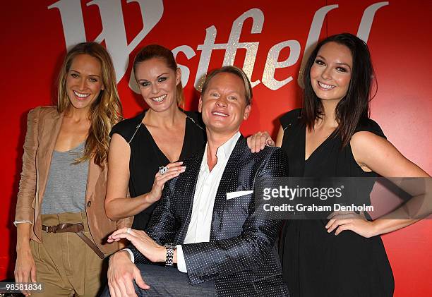 Erika Heynatz Charlotte Dawson, Carson Kressley and Ricki-Lee Coulter attend the launch of his national Westfield Be Styled Tour at Westfield Bondi...