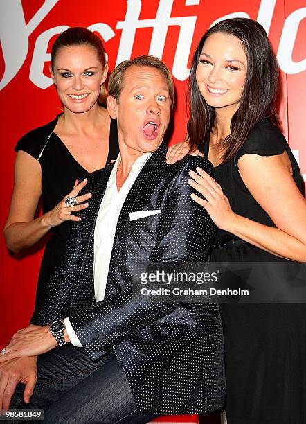 Charlotte Dawson, Carson Kressley and Ricki-Lee Coulter attend the launch of his national Westfield Be Styled Tour at Westfield Bondi Junction on...