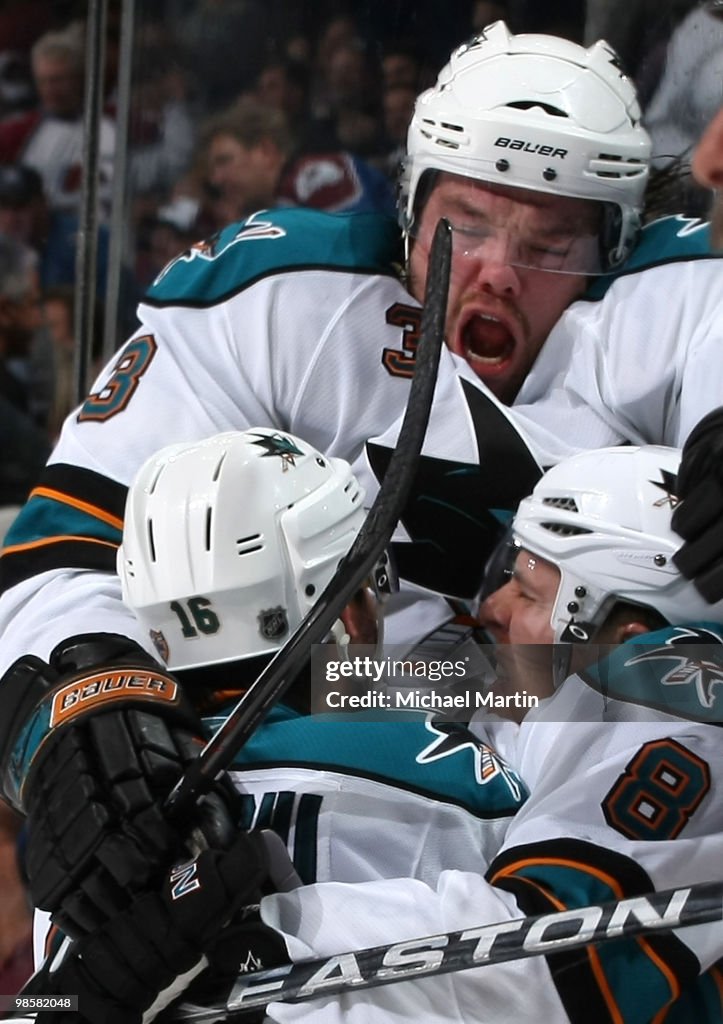 San Jose Sharks v Colorado Avalanche - Game Four