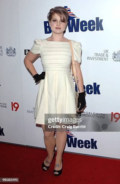 Kelly Osbourne arrives at the 2010 Champagne Launch Of BritWeek at the Consul General's Residence on April 20, 2010 in Los Angeles, California.