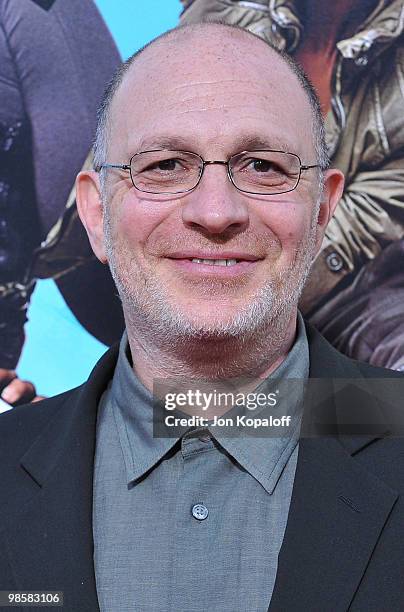 Akiva Goldsman arrives to the Los Angeles Premiere "The Losers" at Grauman's Chinese Theatre on April 20, 2010 in Hollywood, California.