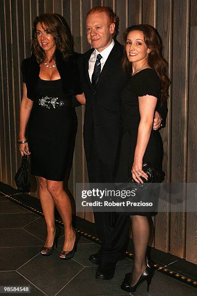 Heloise Pratt and Anthony Pratt attend the opening party of the Crown Metropol hotel on April 21, 2010 in Melbourne, Australia.