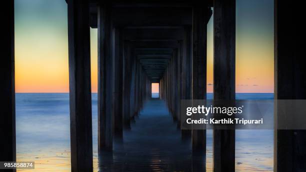 scripps pier - scripps pier stock pictures, royalty-free photos & images