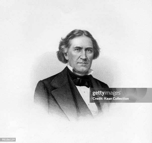 An engraved portrait of the U.S. Secretary of state Thomas Francis Bayard circa 1869.