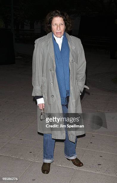 Writer Fran Lebowitz attends the Vanity Fair Party during the 9th Annual Tribeca Film Festival at New York State Supreme Court on April 20, 2010 in...