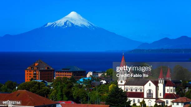 puerto varas - puerto varas stock pictures, royalty-free photos & images