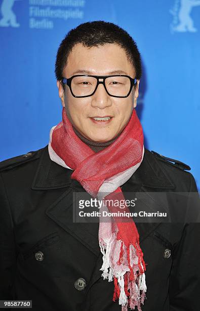 Actor Sun Honglei attends the 'San Quiang Pai An Jing Qi' Photocall during day four of the 60th Berlin International Film Festival at the Grand Hyatt...