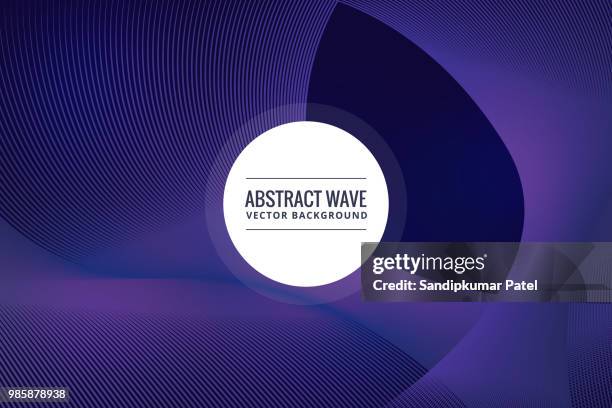 abstract smooth wave line background - lightness darkness stock illustrations