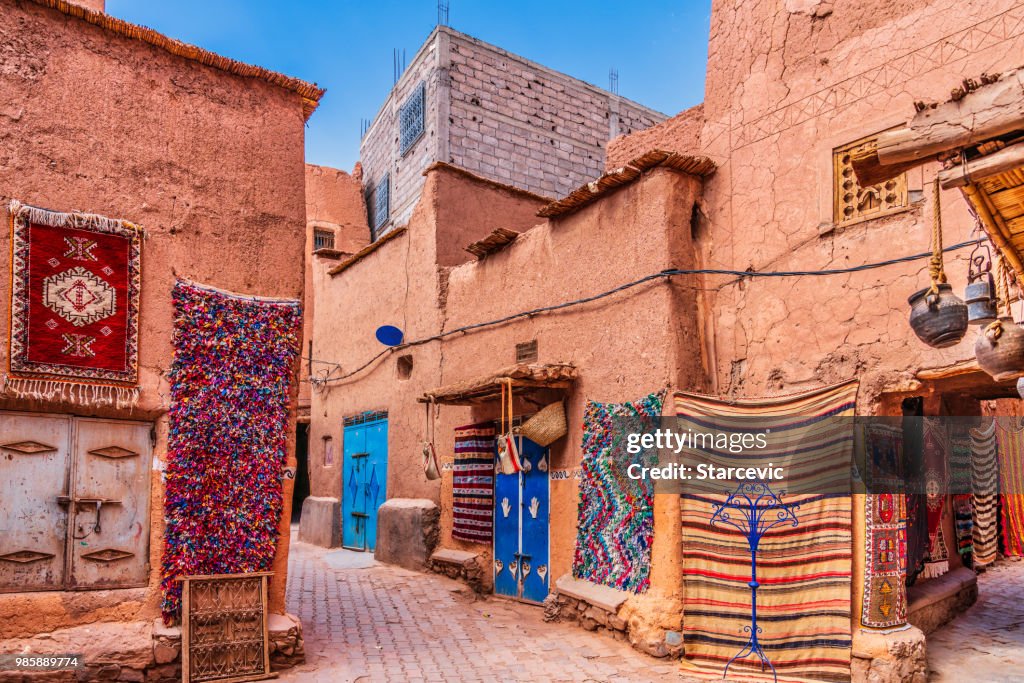 Handmade carpets and rugs in Morocco