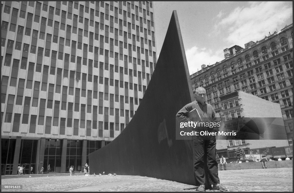 Portrait Of Richard Serra & 'Tilted Arc'