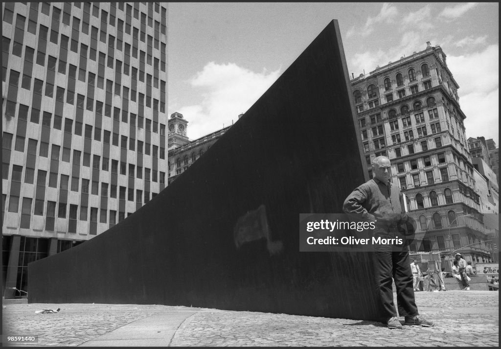 Portrait Of Richard Serra & 'Tilted Arc'