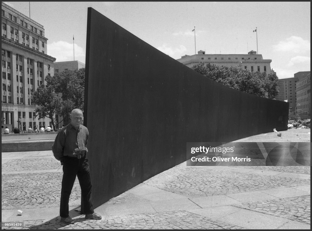 Portrait Of Richard Serra & 'Tilted Arc'