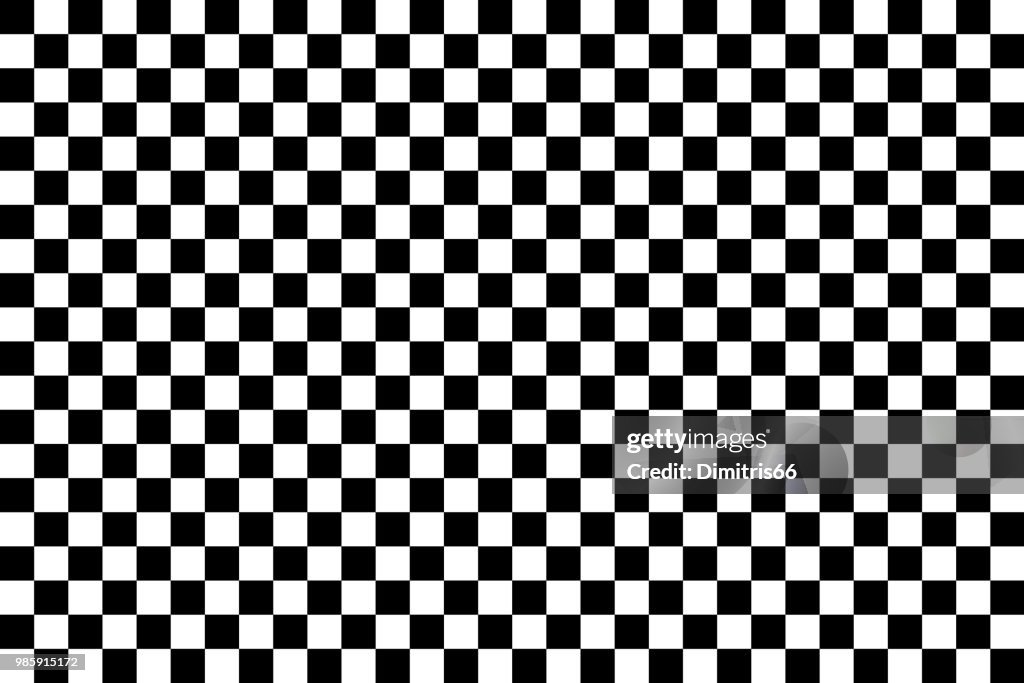 Sfondo astratto senza soluzione di continuità degli scacchi vector checker