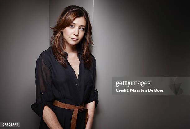 Actress Alyson Hannigan is photographed for the SAG Foundation. CREDIT MUST READ: Maarten de Boer/SAGF/Contour by Getty Images.