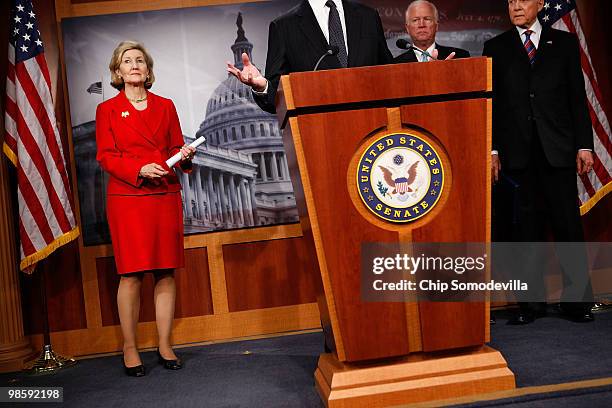 Sen. Kay Bailey Hutchison , Senate Banking Committee ranking member Sen. Richard Shelby , Senate Agriculture Committee ranking member Sen. Saxby...