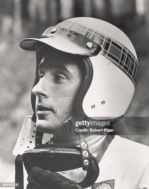 Jackie Stewart is shown in a photo dated 1965.