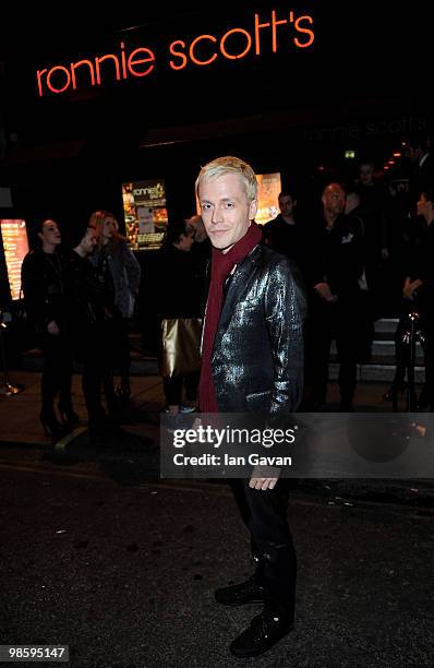 Ben Hudson attends the Gucci Icon Temporary store opening afterparty at Ronnie Scott's on April 21, 2010 in London, England.