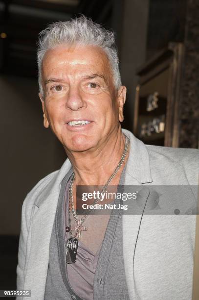 Nicky Haslam attends his book launch party on April 21, 2010 in London, England.