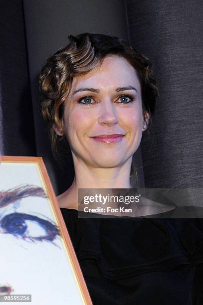 Actress Marie-Josee Croze attends the Romy Schneider And Patrick Dewaere Awards Ceremony - 2010 at the Hotel Renaissance Arc de Triomphe on March 29,...