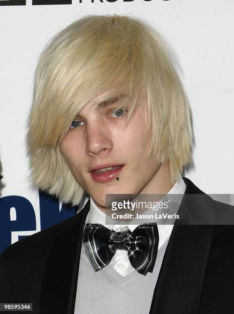 Luke Worrall attends the BritWeek champagne launch red carpet event at the British Consul General's residence on April 20, 2010 in Los Angeles,...