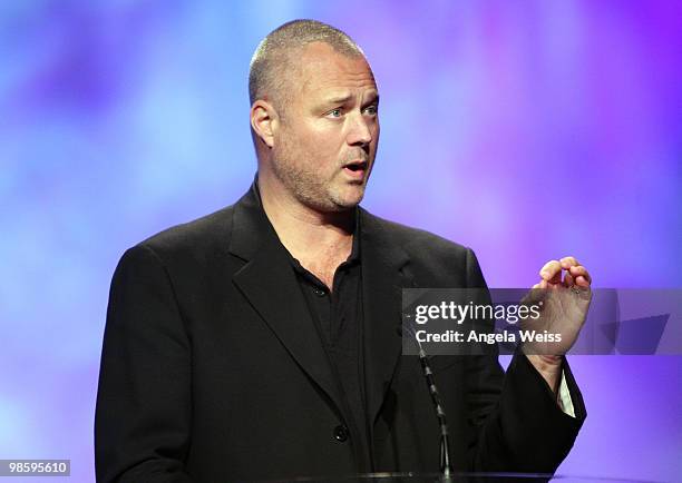 Shaun Perry attends the HRTS Hitmakers Cable Reality: 'Unscripted on Cable: The State of the Business' event at the Beverly Hilton on April 21, 2010...