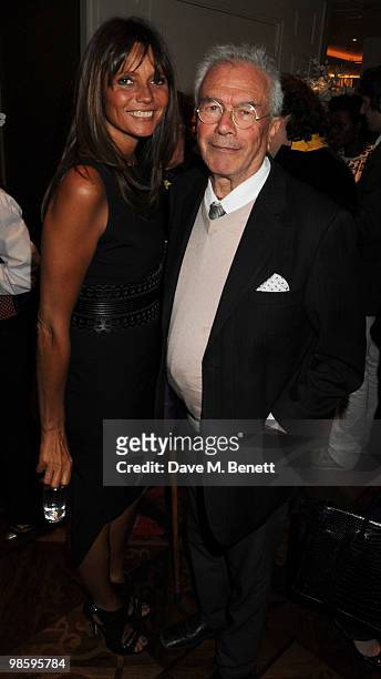 Debonnaire Von Bismarck and Michael White attend the book launch party of Nicky Haslam's book 'Sheer Opulence', at The Westbury Hotel on April 21,...