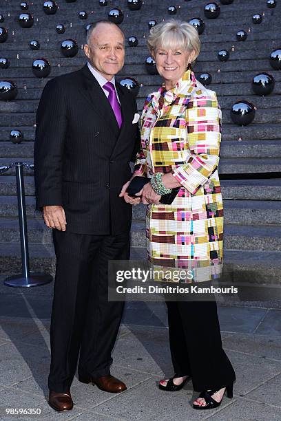 Commisioner of the New York City Police Department Ray Kelly and Veronica Kelly attend the Vanity Fair Party during the 9th Annual Tribeca Film...