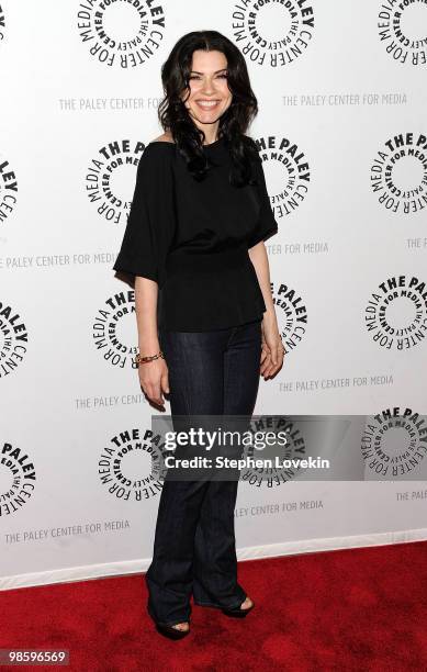 Actress Julianna Margulies attends an evening with "The Good Wife" at The Paley Center for Media on April 21, 2010 in New York City.