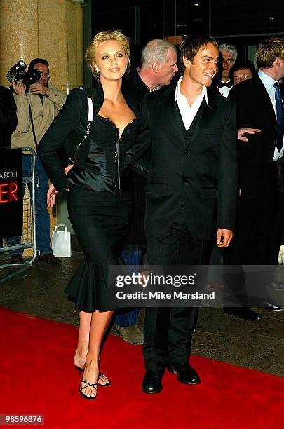 Charlize Theron and Stuart Townsend