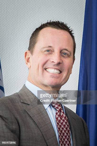 Richard Grenell, United States Ambassador to Germany, is pictured on June 28, 2018 in Berlin, Germany.