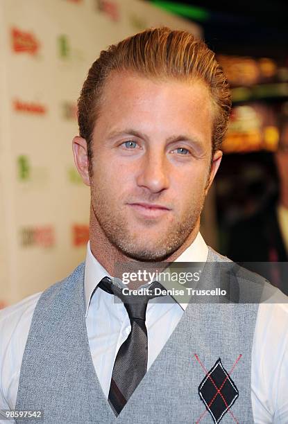 Actor Scott Caan arrives at the "Mercy" red carpet during the 11th annual CineVegas film festival at the Brenden Theatres at The Palms Casino Resort...