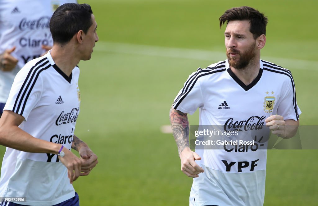 Argentina Training Session - FIFA World Cup Russia 2018