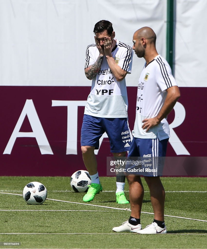 Argentina Training Session - FIFA World Cup Russia 2018