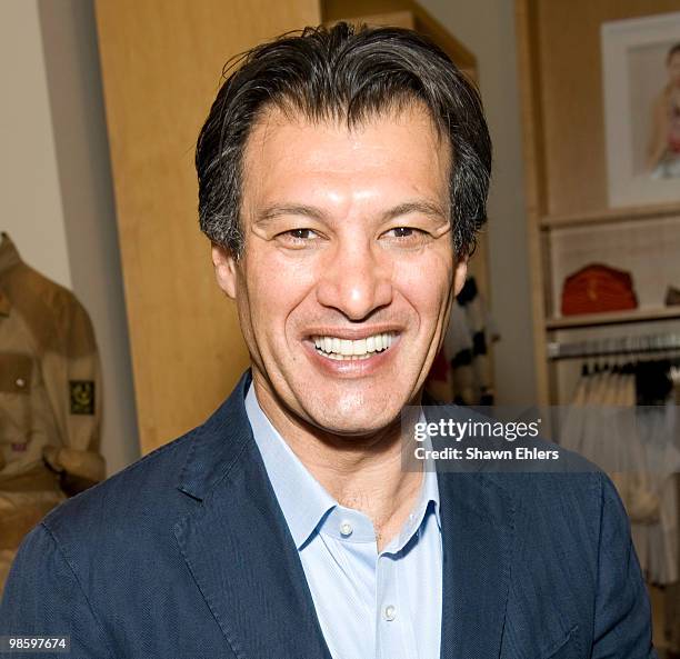 Hairdresser Fredric Fekkai attends the Teach for America Week celebration at J.Crew on April 21, 2010 in New York City.