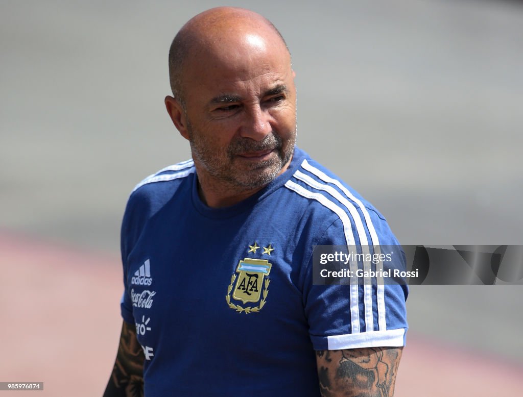 Argentina Training Session - FIFA World Cup Russia 2018