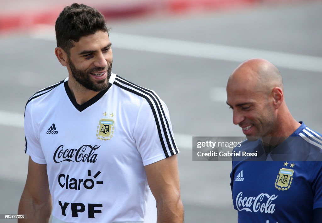 Argentina Training Session - FIFA World Cup Russia 2018